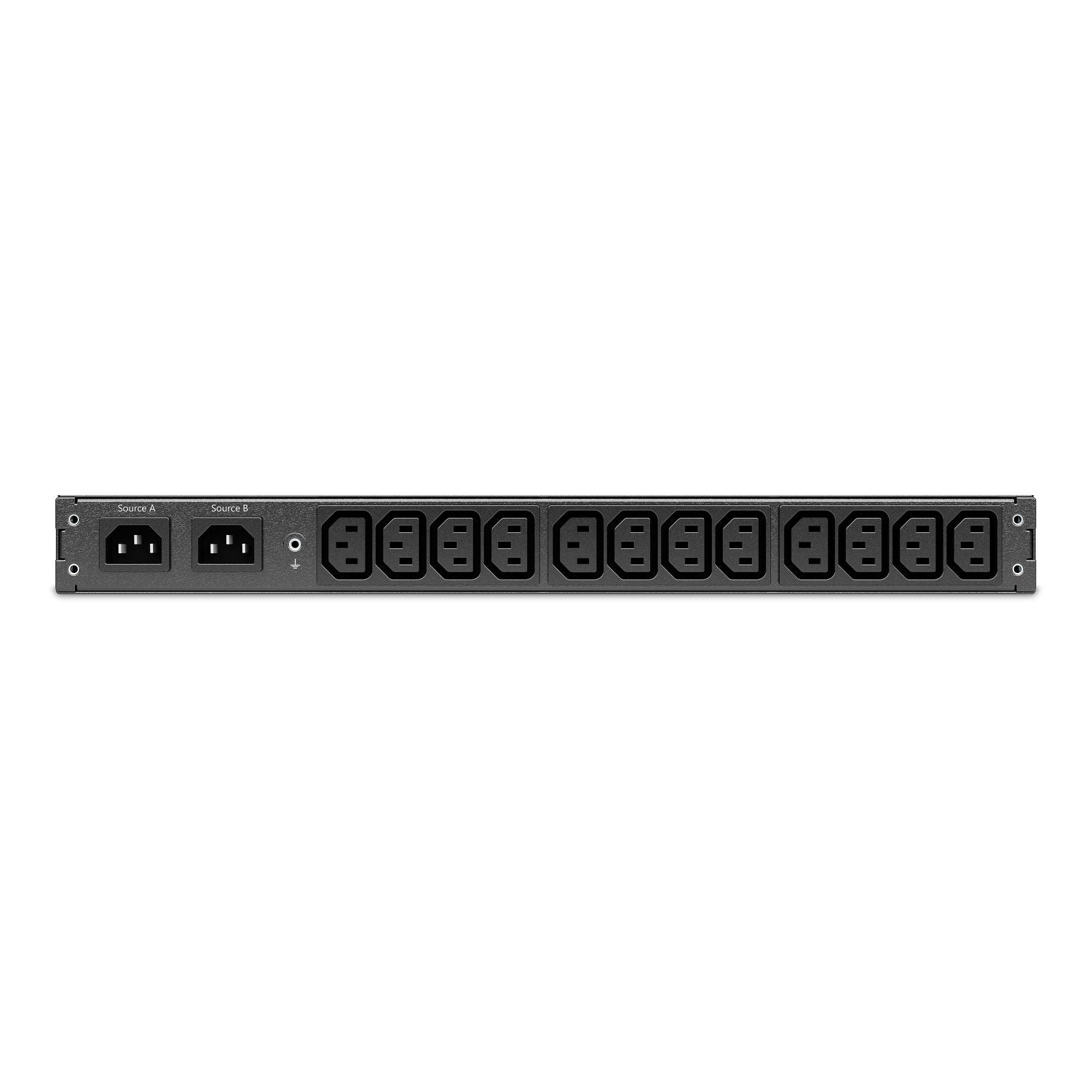 APC NetShelter Rack ATS — 10A 230V, 1U Rackmount, 10ms Transfer, NMC3