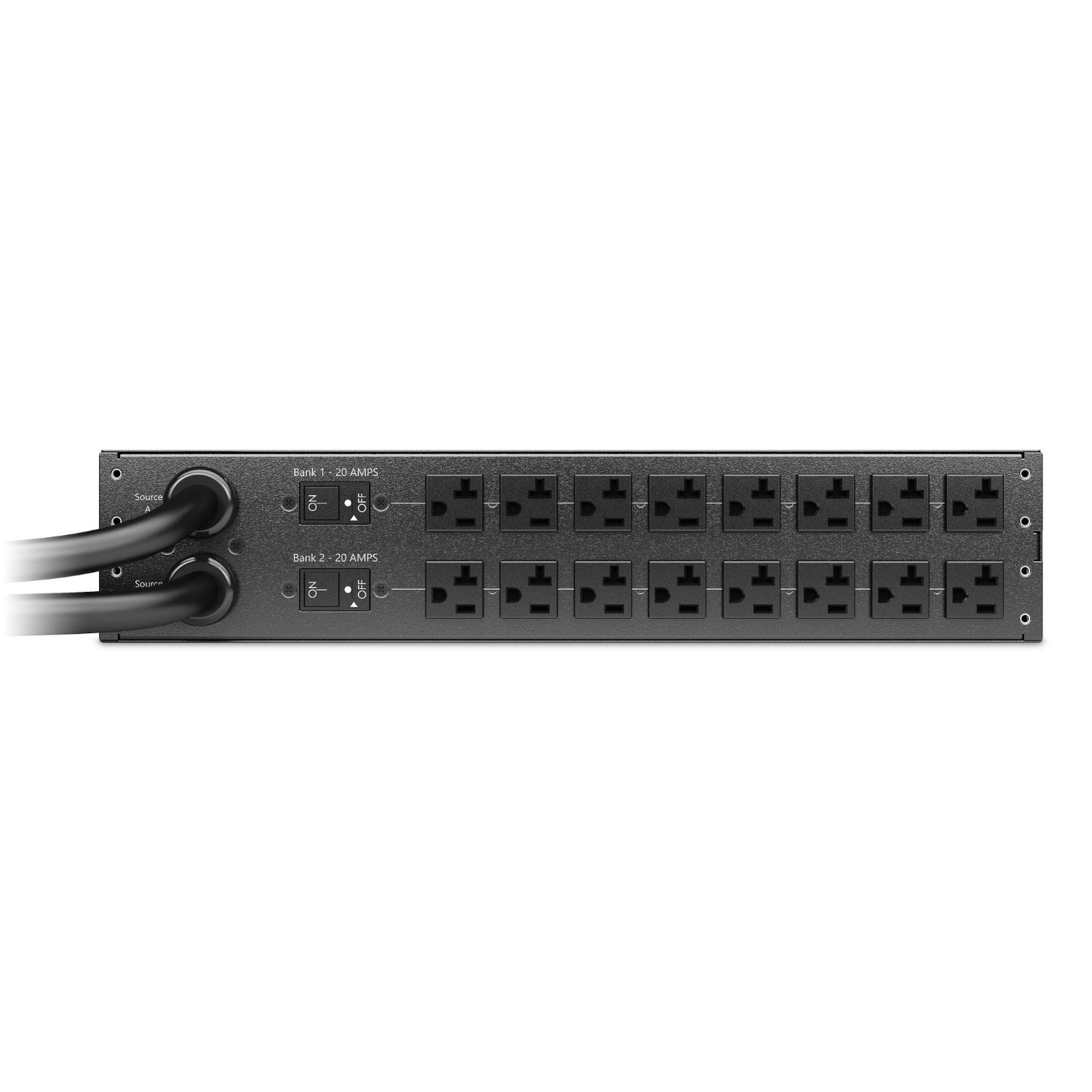 APC NetShelter Rack ATS — 30A 120V, 2U Rackmount, 10ms Transfer, NMC3