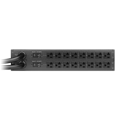 APC NetShelter Rack ATS — 30A 120V, 2U Rackmount, 10ms Transfer, NMC3