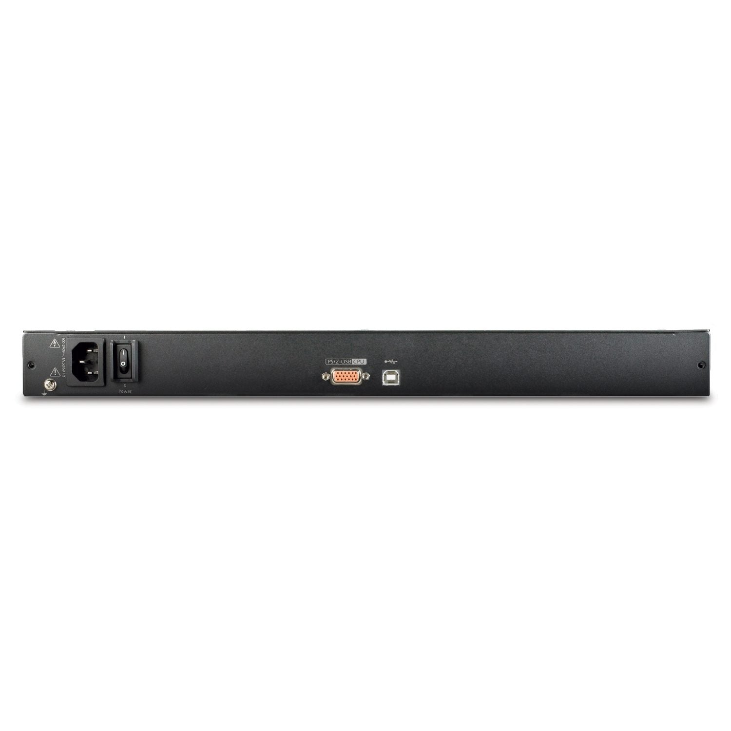 APC 19-Inch Rack LCD Console (AP5719) — 1U Rackmount Monitor + Keyboard for Server Management