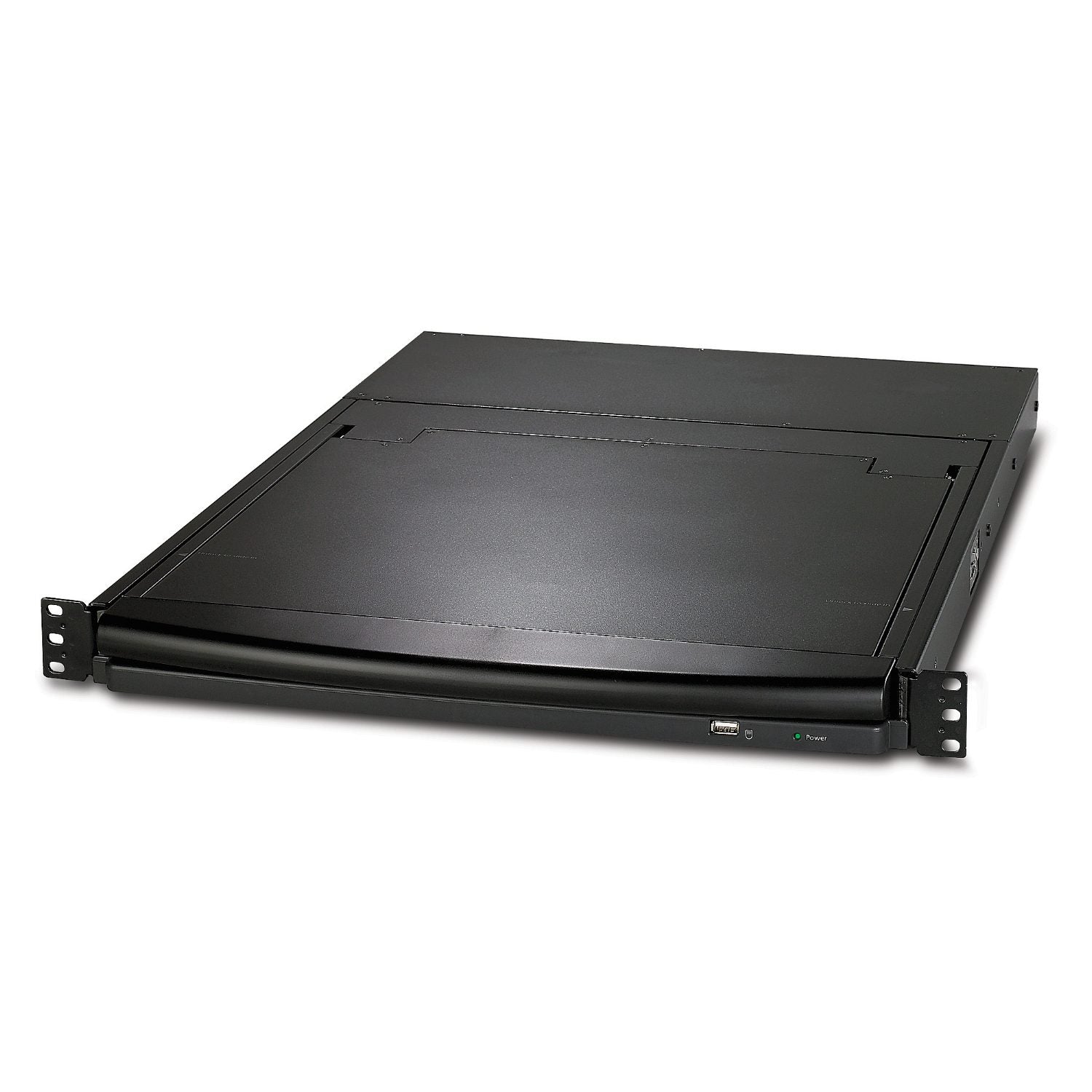 APC 17-Inch Rack LCD Console with 8-Port Analog KVM Switch (AP5808) — Integrated Multi-Server Access