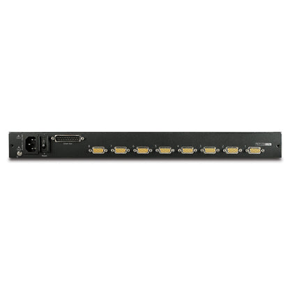 APC 17-Inch Rack LCD Console with 8-Port Analog KVM Switch (AP5808) — Integrated Multi-Server Access
