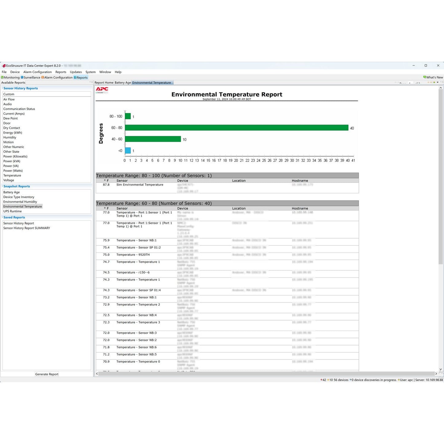 APC EcoStruxure IT Data Center Expert License — Perpetual, 25 Nodes (AP9525)
