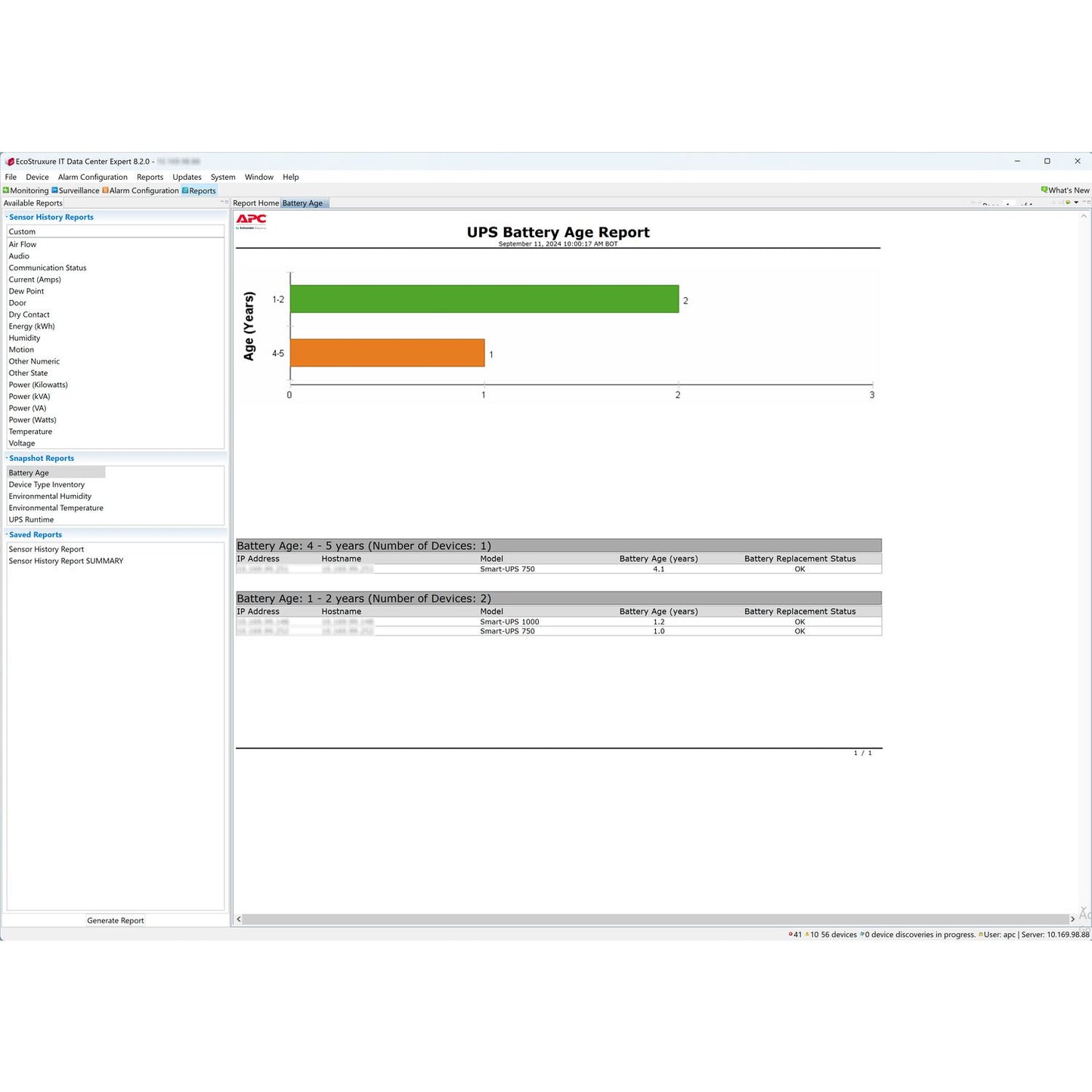 APC EcoStruxure IT Data Center Expert License — Perpetual, 25 Nodes (AP9525)