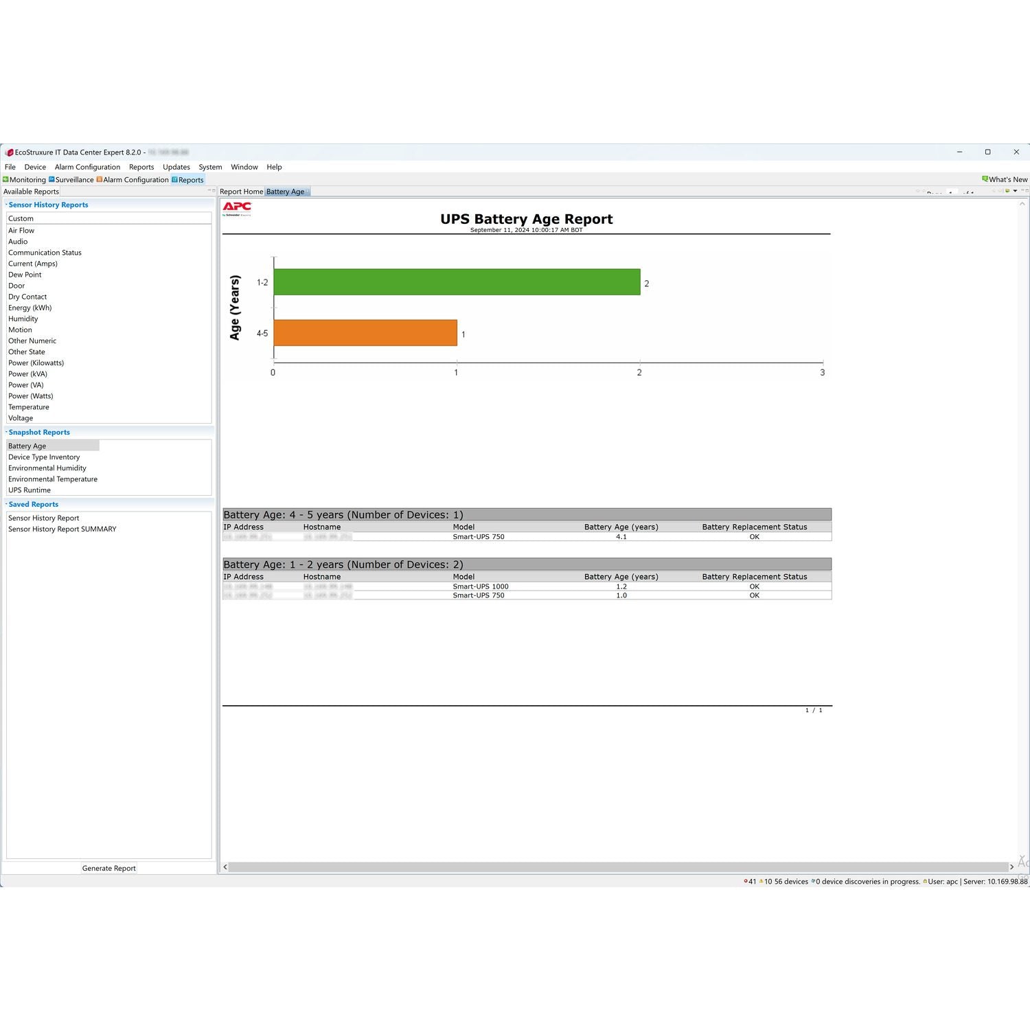 APC EcoStruxure IT Data Center Expert License — Perpetual, 25 Nodes (AP9525)
