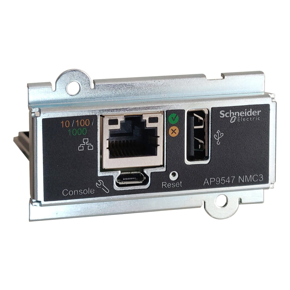 APC NMC3 for Easy UPS 3-Phase and Galaxy 3L/PW (AP9547) — Network Management Card