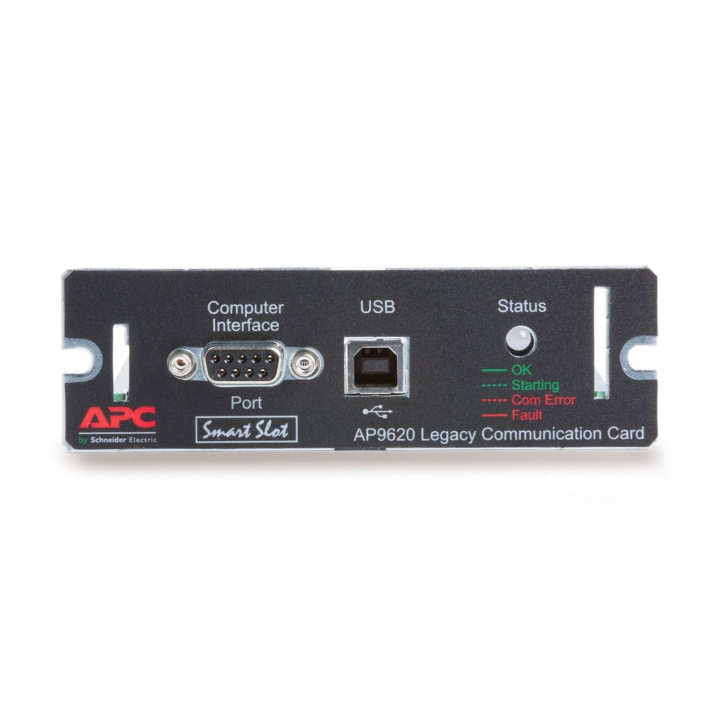 APC Legacy Communications SmartSlot Card (AP9620) — UPS-Link Protocol RS-232 + USB