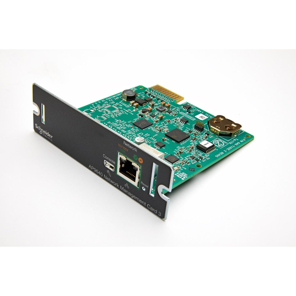 APC UPS Network Management Card 3 (AP9640) — NMC3 SmartSlot Card for Remote UPS Monitoring