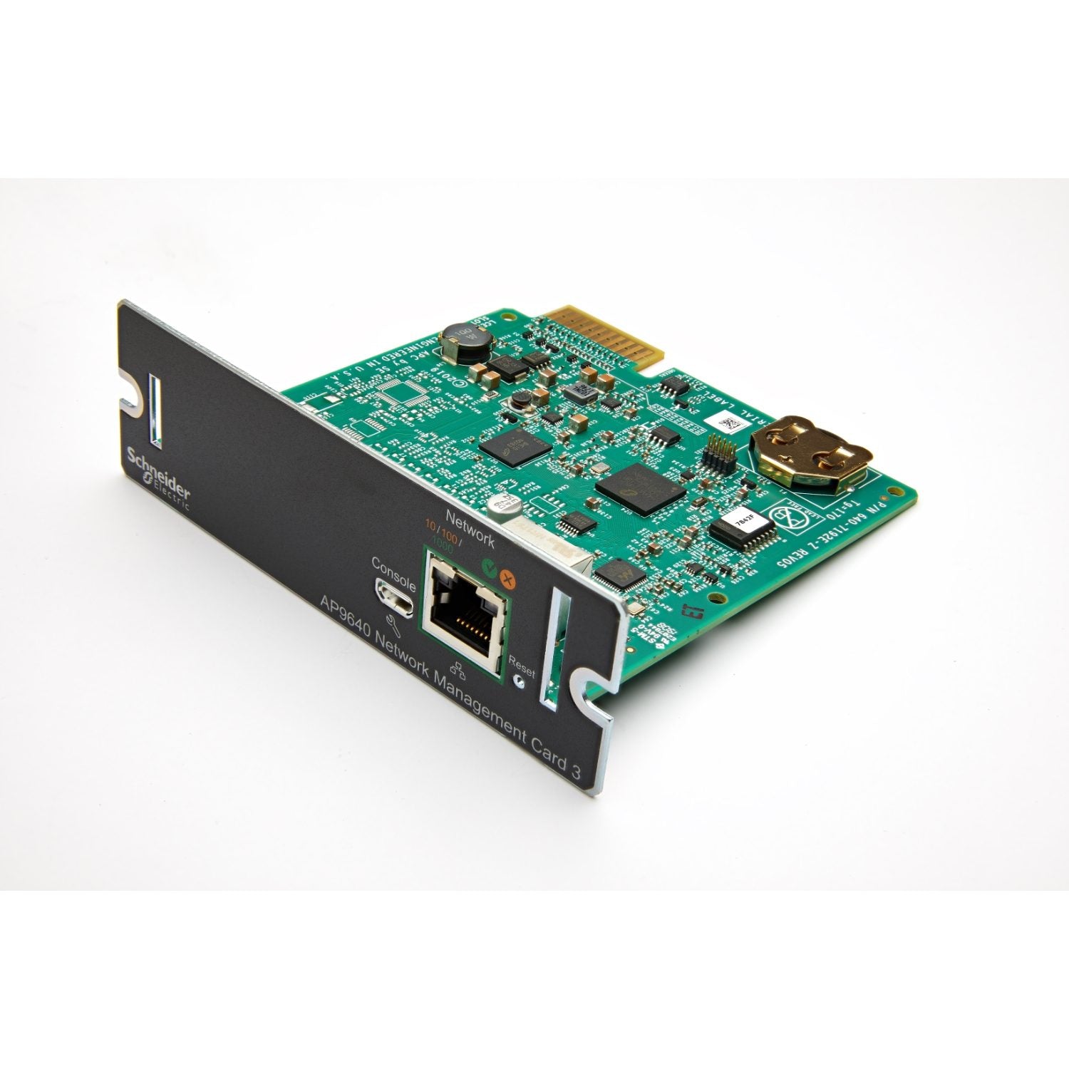 APC UPS Network Management Card 3 (AP9640) — NMC3 SmartSlot Card for Remote UPS Monitoring
