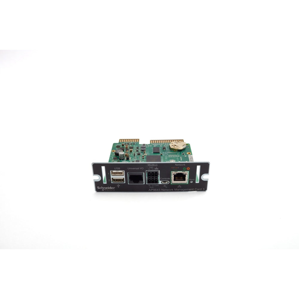 APC UPS Network Management Card 3 with Environmental Monitoring and Modbus (AP9643)