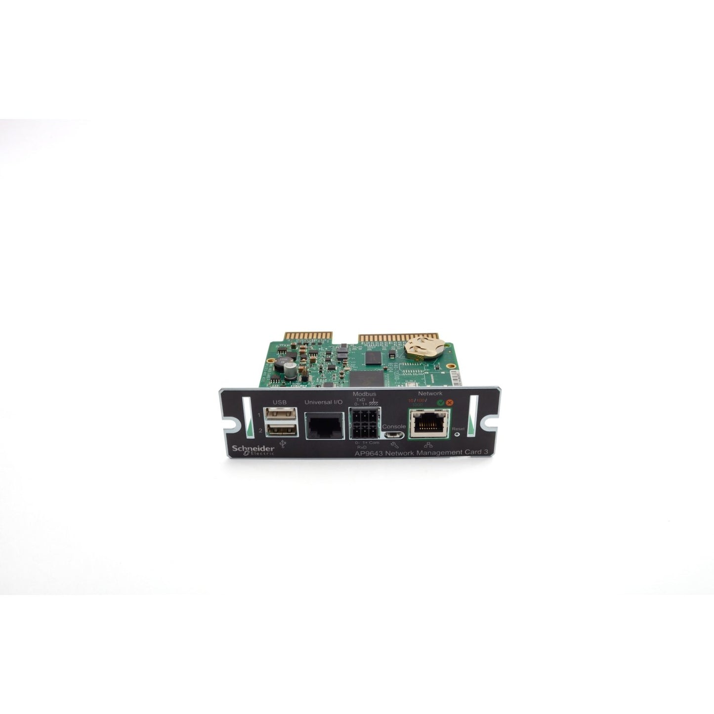 APC UPS Network Management Card 3 with Environmental Monitoring and Modbus (AP9643)