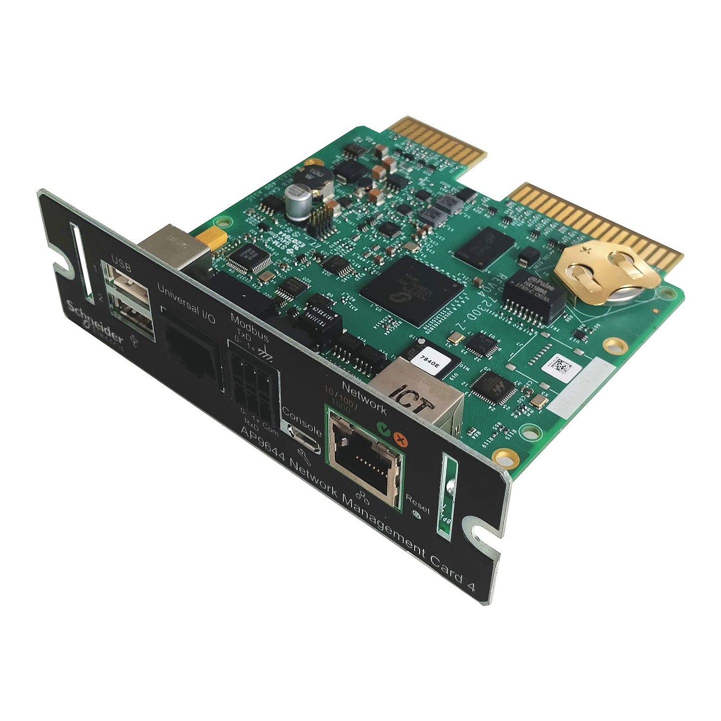 APC NMC4 LCES2 for Galaxy VS/VL/VXL (AP9644) — 4th-Generation UPS Network Management Card