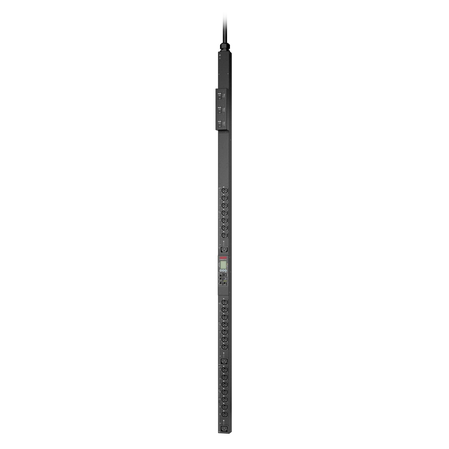 APC Rack PDU 9000 Switched ZeroU — 8.6kW, 208V, Per-Outlet Switching, NMC3, EcoStruxure IT