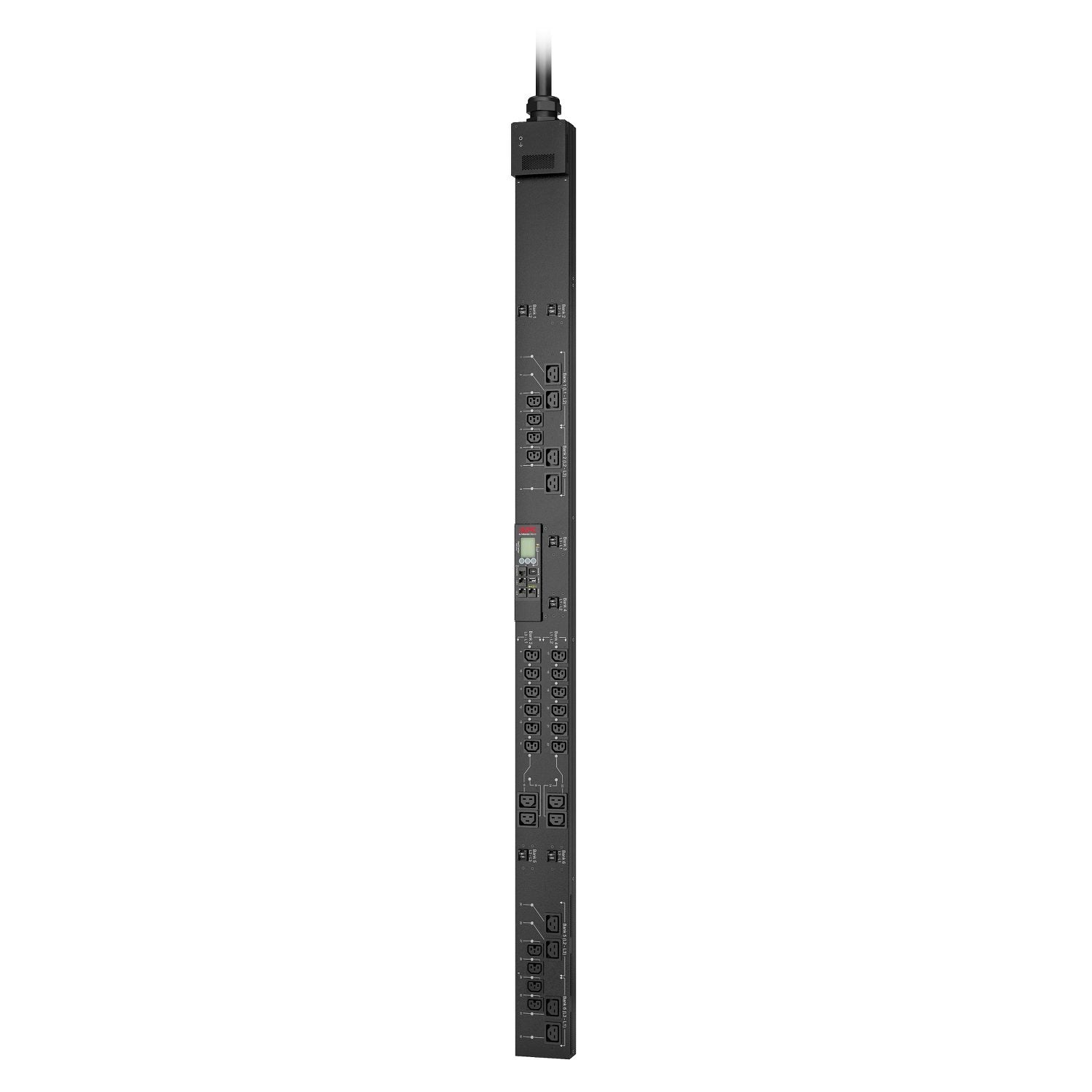 APC Rack PDU 9000 Switched ZeroU — 17.3kW, 208V, Per-Outlet Switching, NMC3, EcoStruxure IT