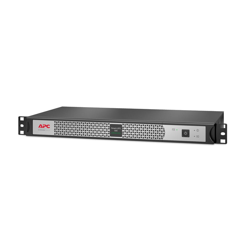 APC Smart-UPS SCL 500VA 1U Short-Depth Rackmount UPS — 120V, SmartSlot, AVR + LCD