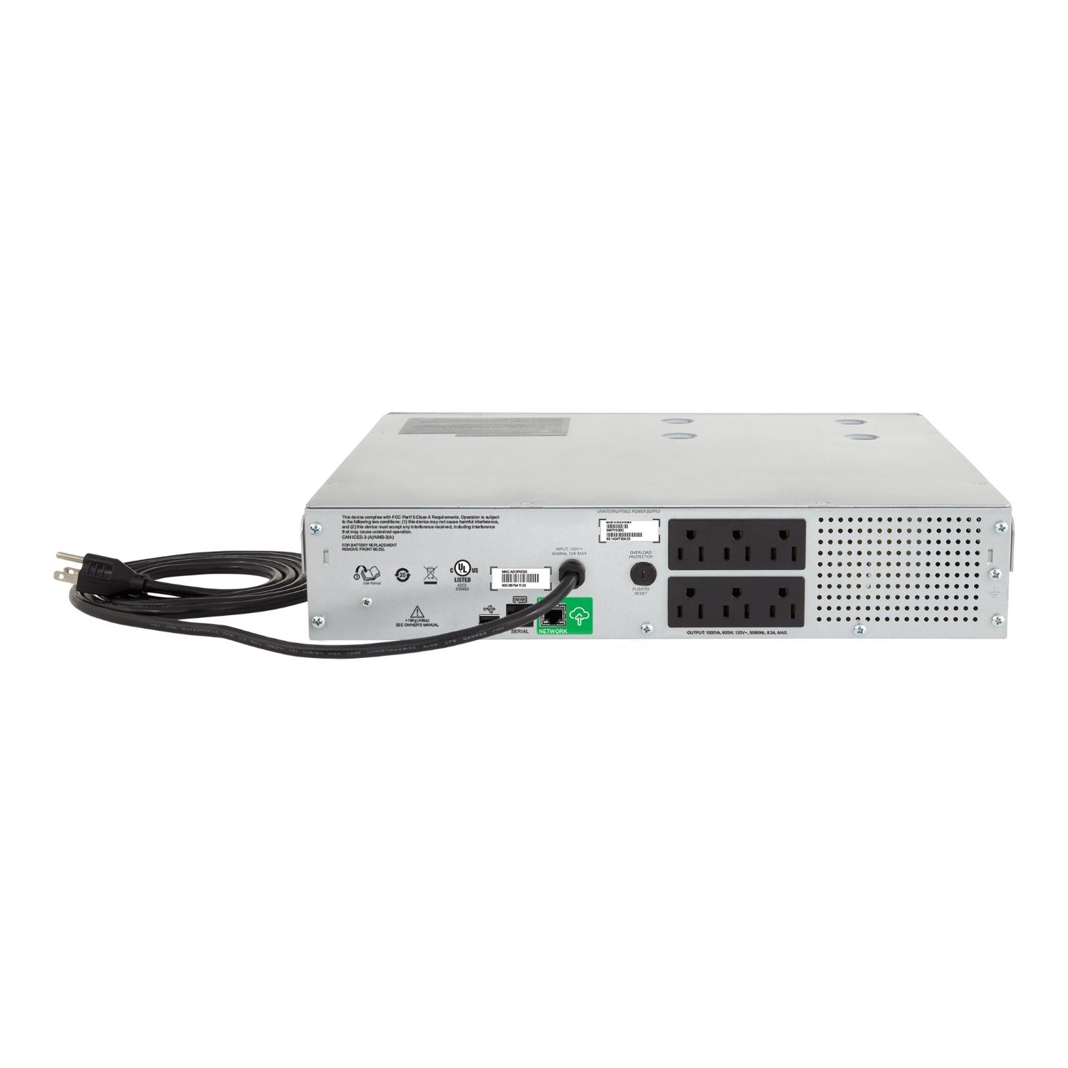 APC Smart-UPS C 1000VA Tower UPS — 120V, SmartConnect, Line Interactive with LCD