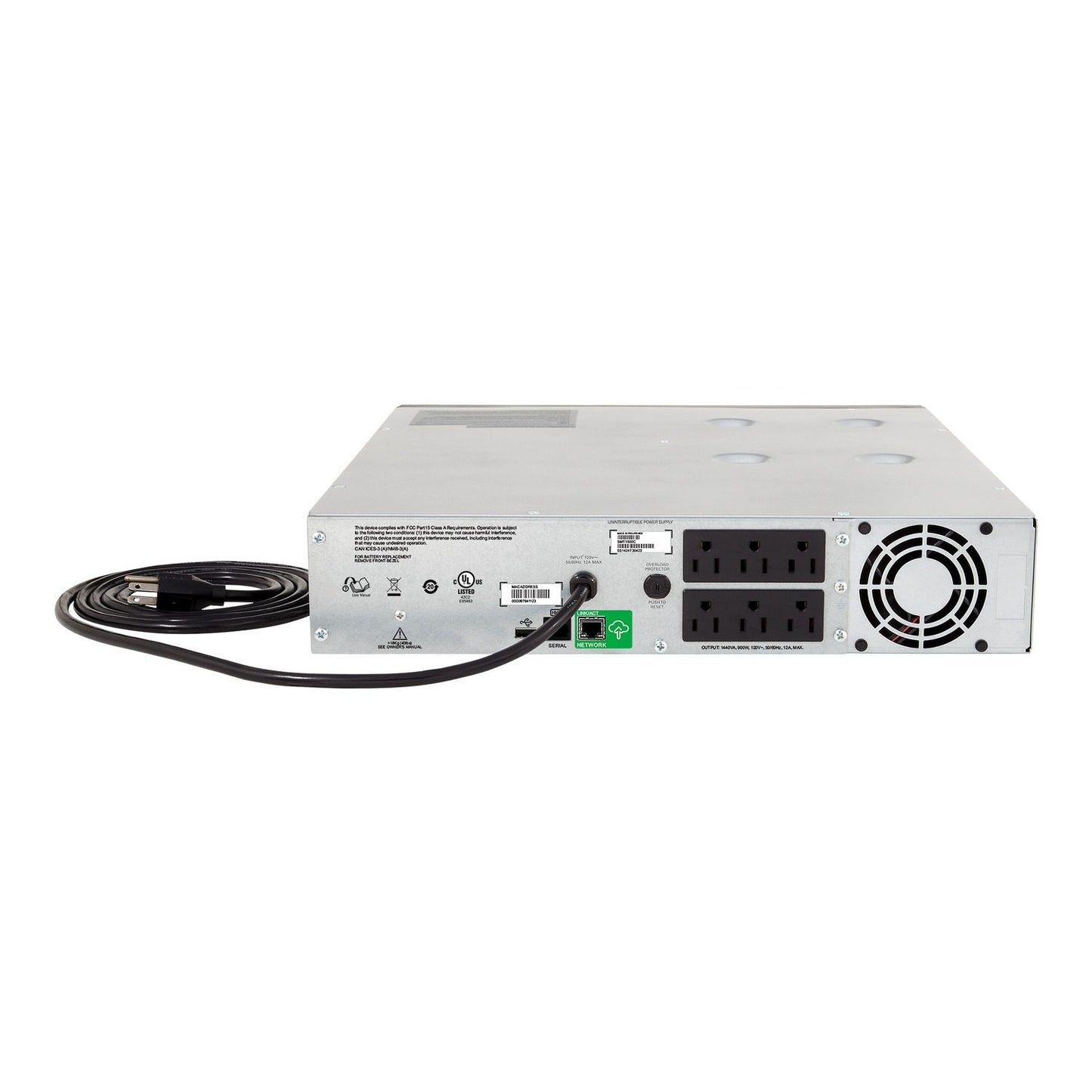 APC Smart-UPS C 1440VA 2U Rackmount UPS — 120V, SmartConnect, Line Interactive, TAA Compliant