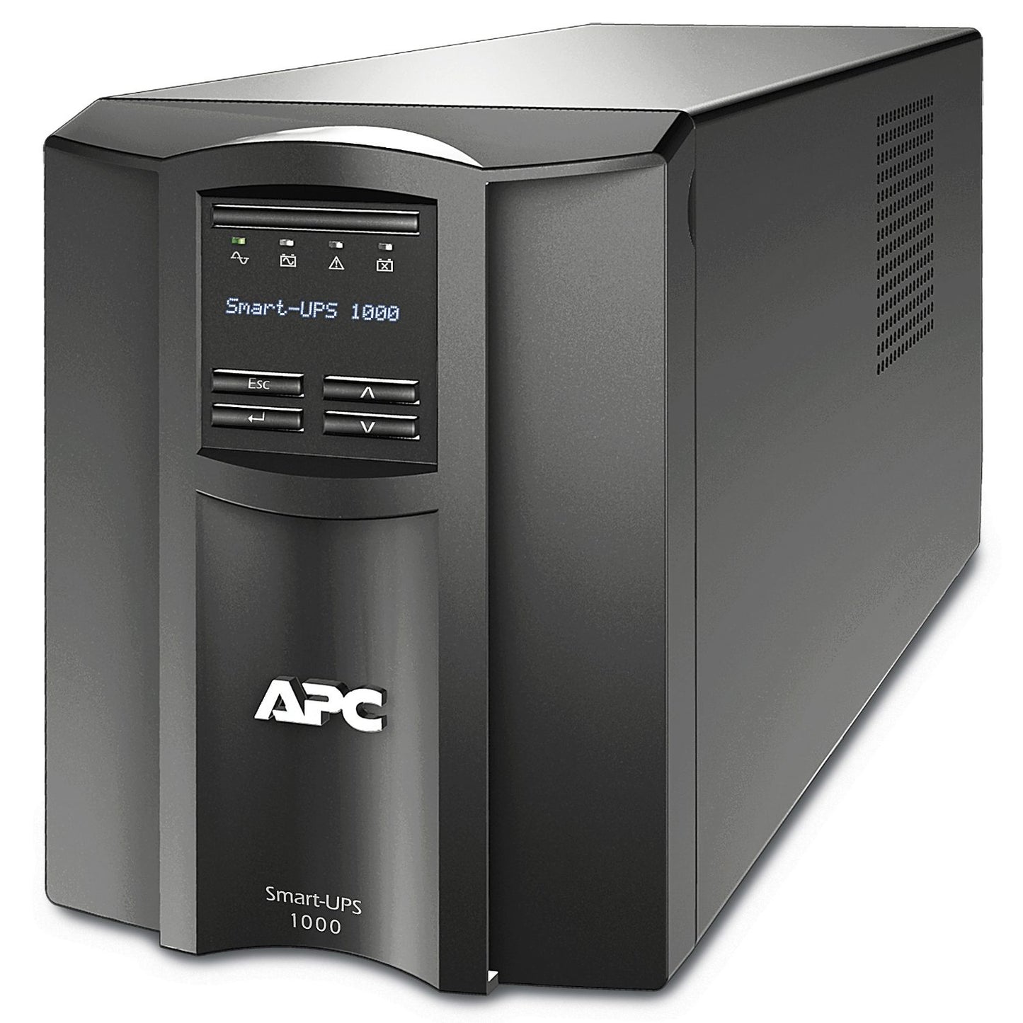 APC Smart-UPS SMT 1kVA Tower UPS — 120V, Line Interactive, SmartConnect, AVR + LCD