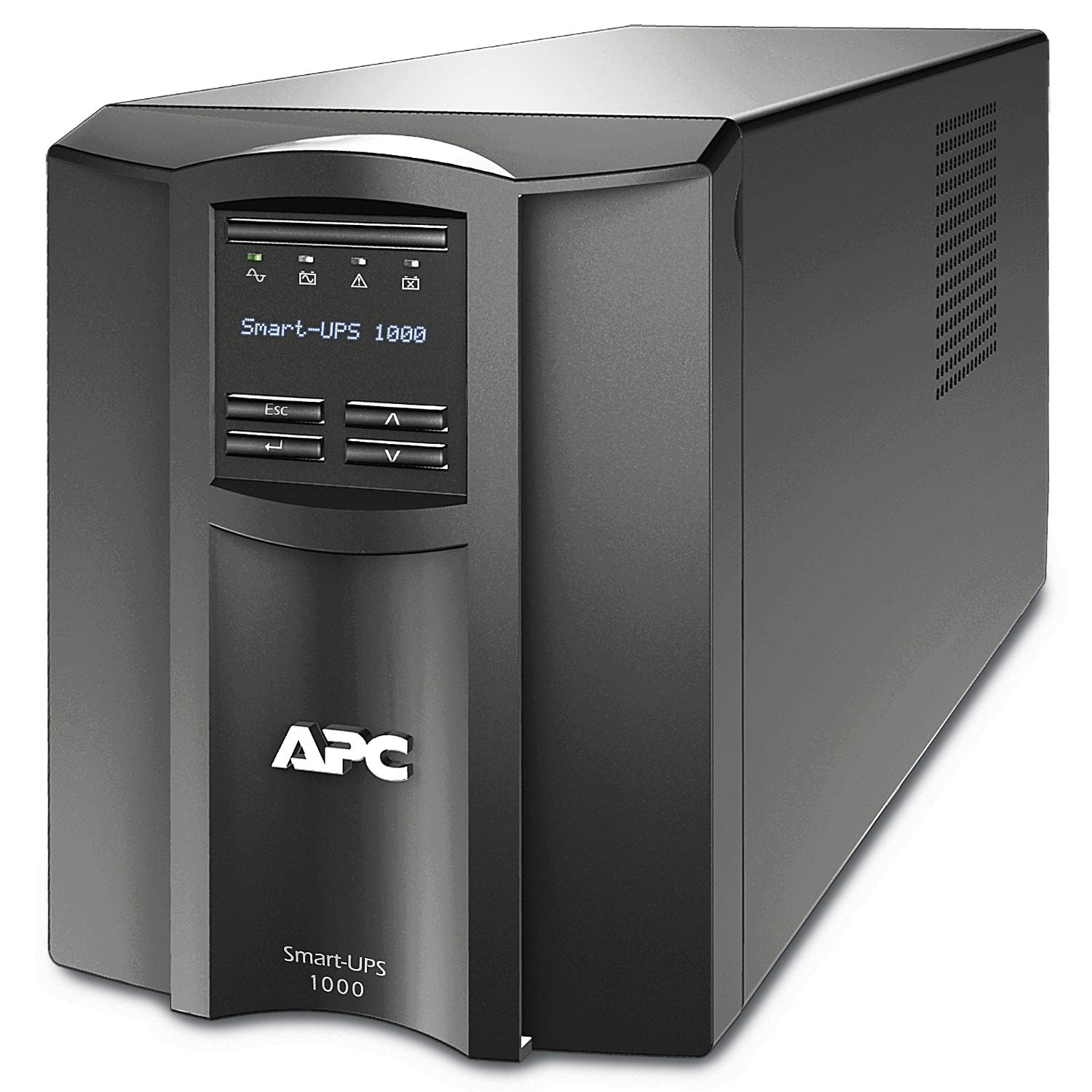 APC Smart-UPS SMT 1kVA Tower UPS — 120V, Line Interactive, SmartConnect, AVR + LCD