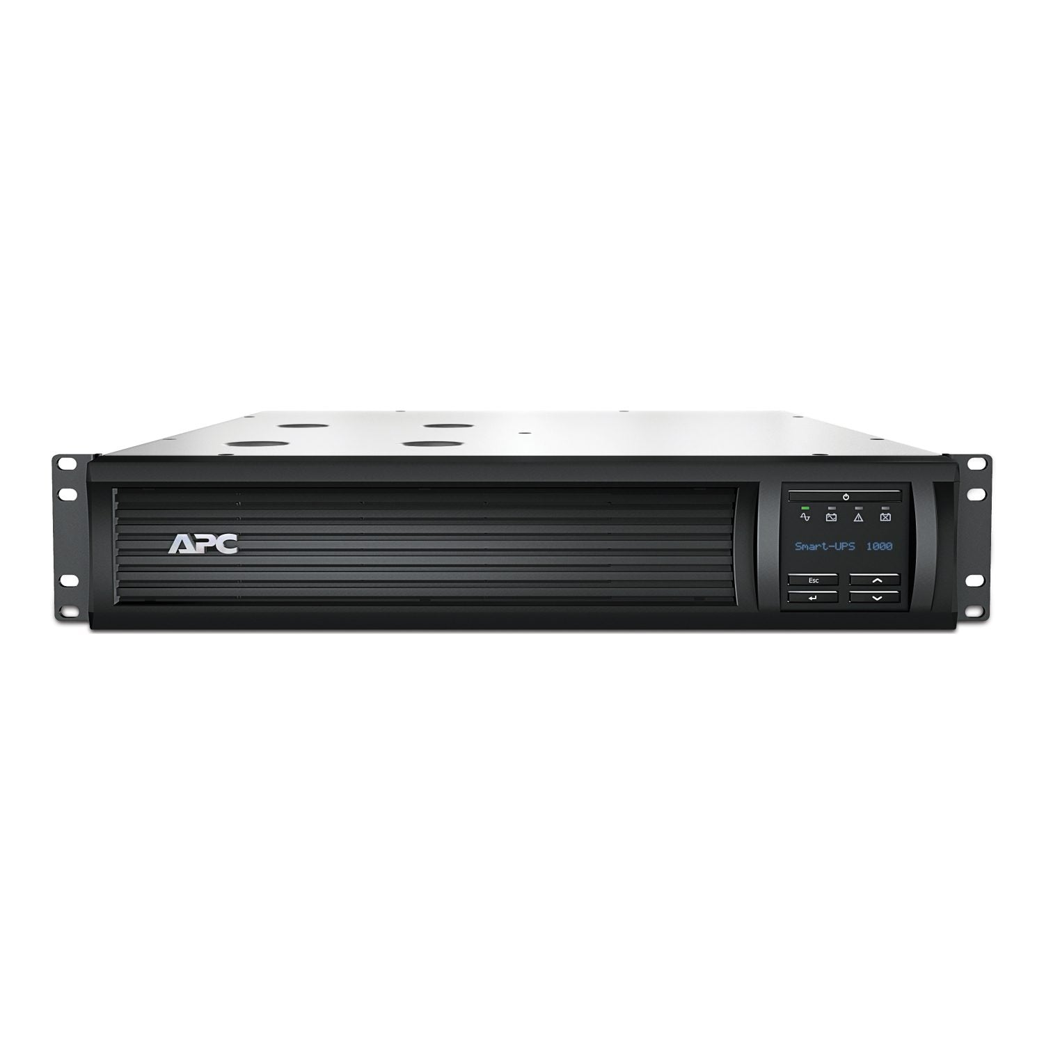 APC Smart-UPS SMT 1kVA 2U Rackmount UPS — 120V, Line Interactive, SmartConnect, AVR + LCD