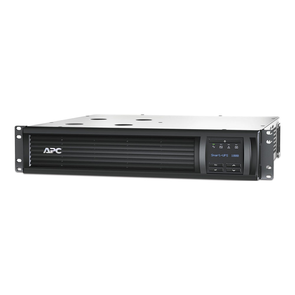 APC Smart-UPS SMT 1kVA 2U Rackmount UPS — 230V, Line Interactive, SmartSlot, AVR + LCD