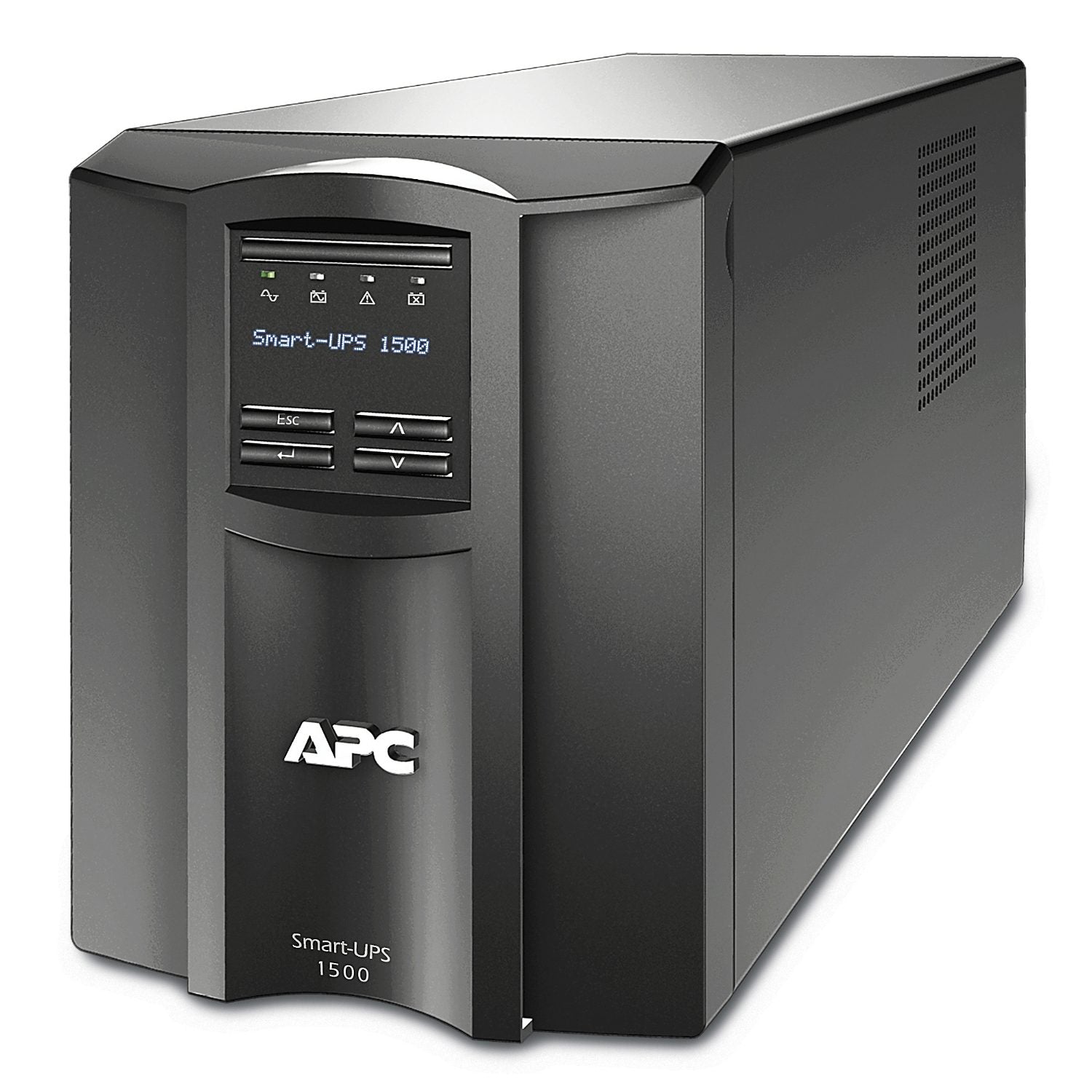 APC Smart-UPS SMT 1500VA Tower UPS — 120V, Line Interactive, SmartConnect, AVR + LCD