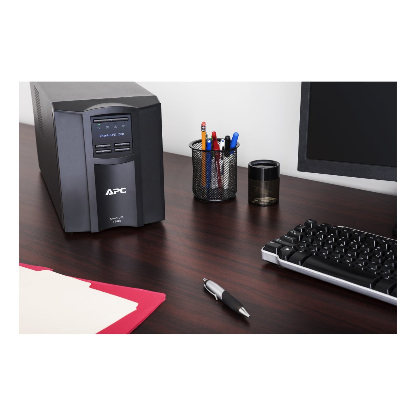 APC Smart-UPS SMT 1500VA Tower UPS — 120V, Line Interactive, SmartConnect, AVR + LCD