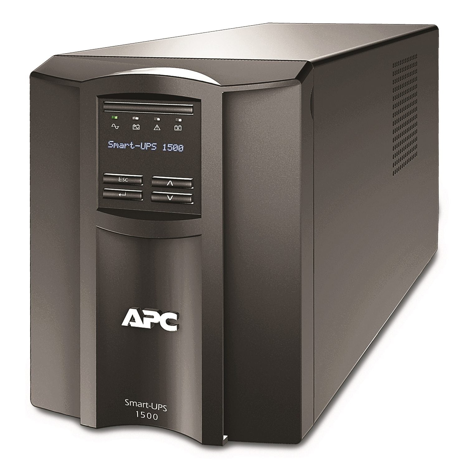 APC Smart-UPS SMT 1500VA Tower UPS — 120V, Line Interactive, SmartConnect, Network Card, AVR + LCD