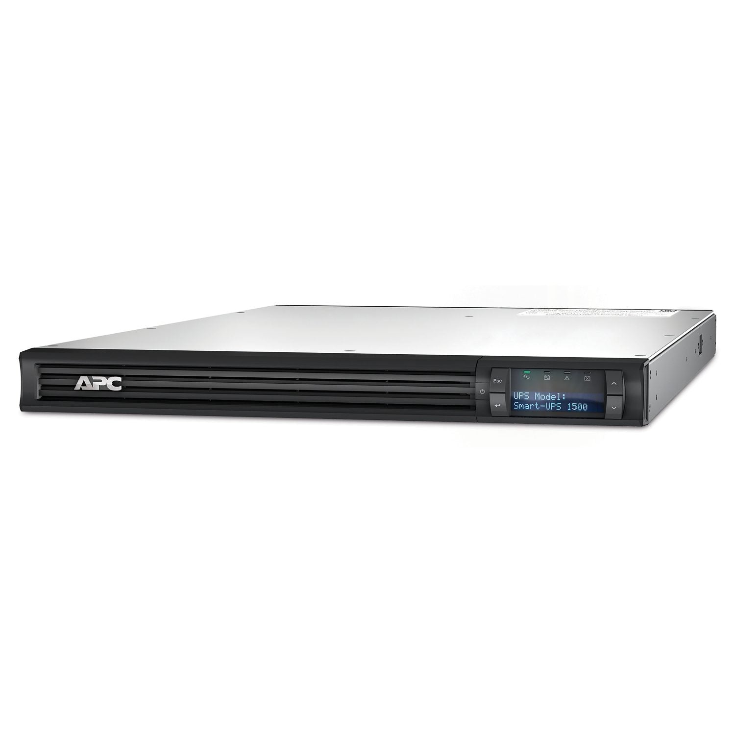APC Smart-UPS SMT 1500VA 1U Rackmount UPS — 120V, Line Interactive, SmartConnect, AVR + LCD
