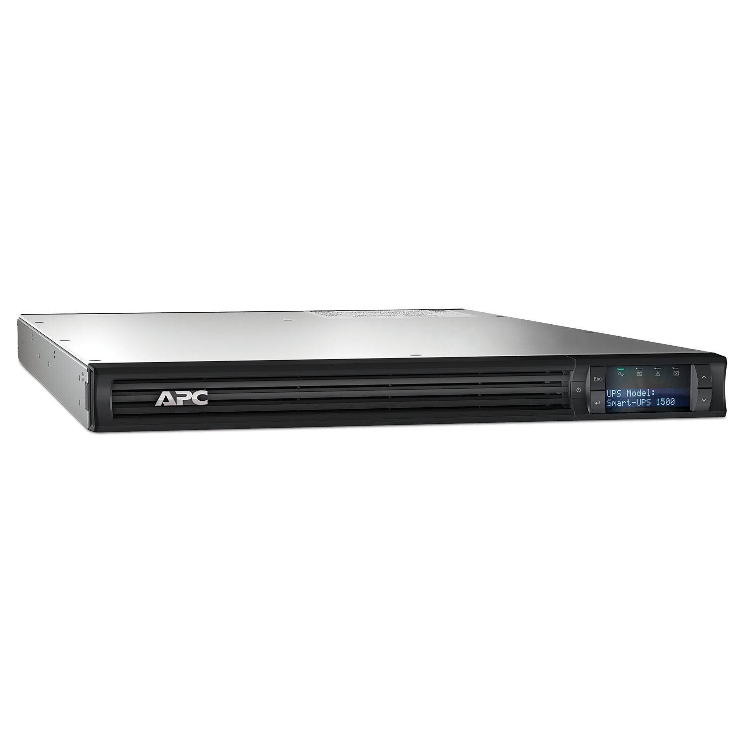 APC Smart-UPS SMT 1500VA 1U Rackmount UPS — 120V, Line Interactive, SmartConnect, AVR + LCD