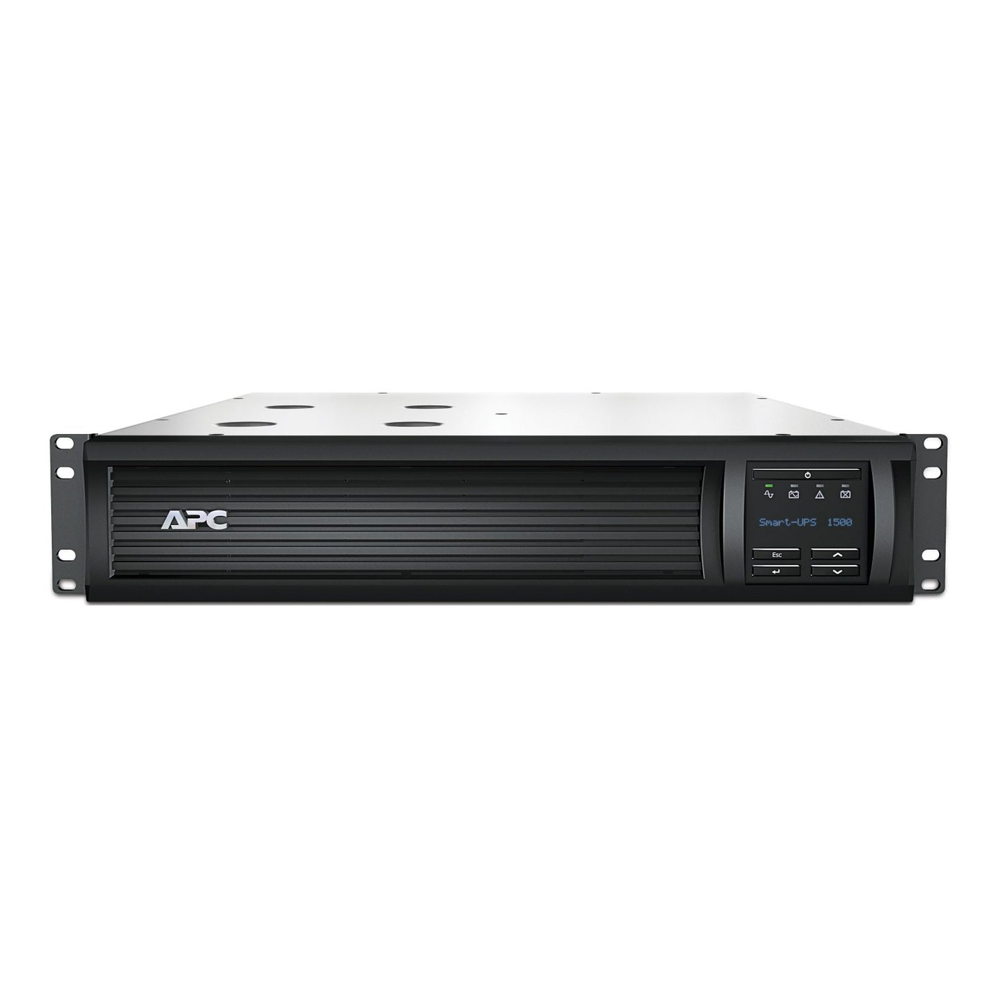 APC Smart-UPS SMT 1500VA 2U Rackmount UPS — 120V, Line Interactive, SmartConnect, Network Card, AVR + LCD, TAA Compliant