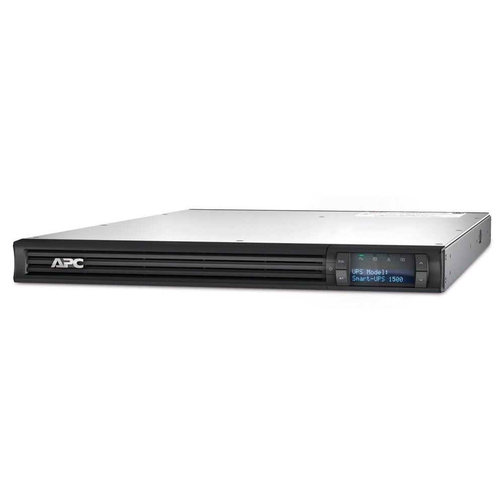 APC Smart-UPS SMT 1500VA 1U Rackmount UPS — 230V, Line Interactive, SmartSlot, AVR + LCD