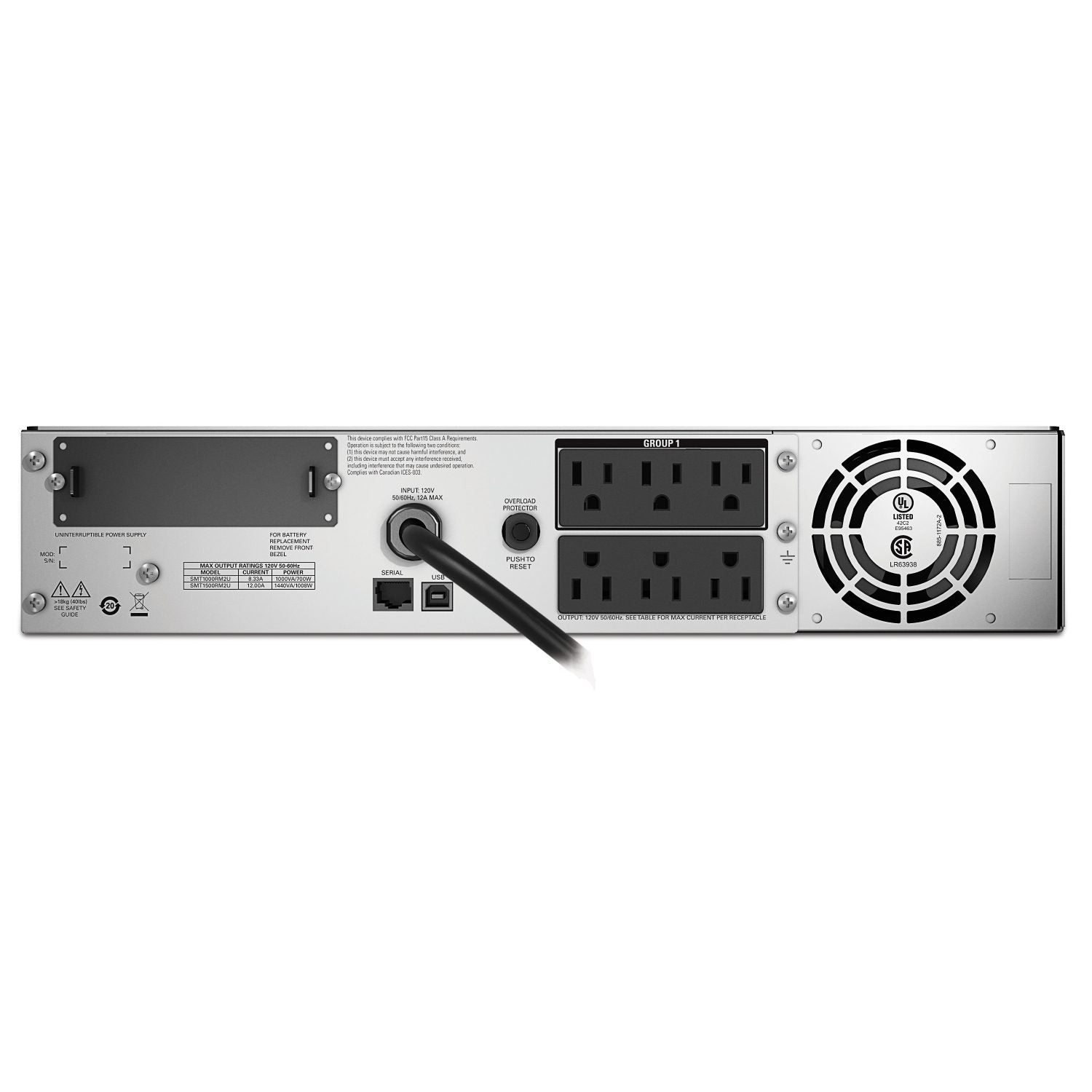 APC Smart-UPS SMT 1500VA Tower Marine-Grade UPS — 120V, SHIPBOARD Certified