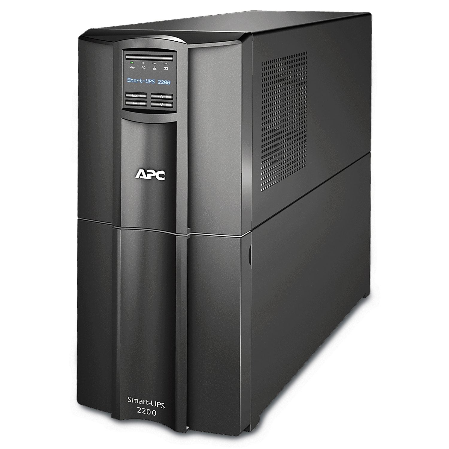 APC Smart-UPS SMT 2200VA Tower UPS — 120V, Line Interactive, SmartConnect, AVR + LCD, TAA Compliant
