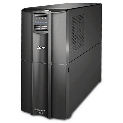 APC Smart-UPS SMT 2200VA Tower UPS — 120V, Line Interactive, SmartConnect, AVR + LCD, TAA Compliant