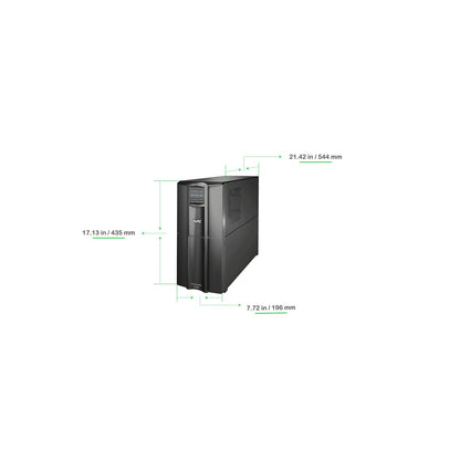APC Smart-UPS SMT 2200VA Tower UPS — 120V, Line Interactive, SmartConnect, AVR + LCD, TAA Compliant