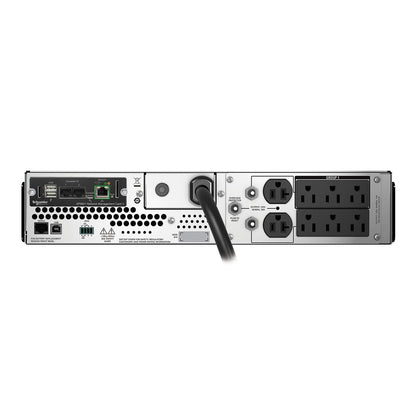APC Smart-UPS SMT 2200VA 2U Rackmount UPS — 120V, Line Interactive, SmartConnect, Network Card, AVR + LCD, TAA Compliant