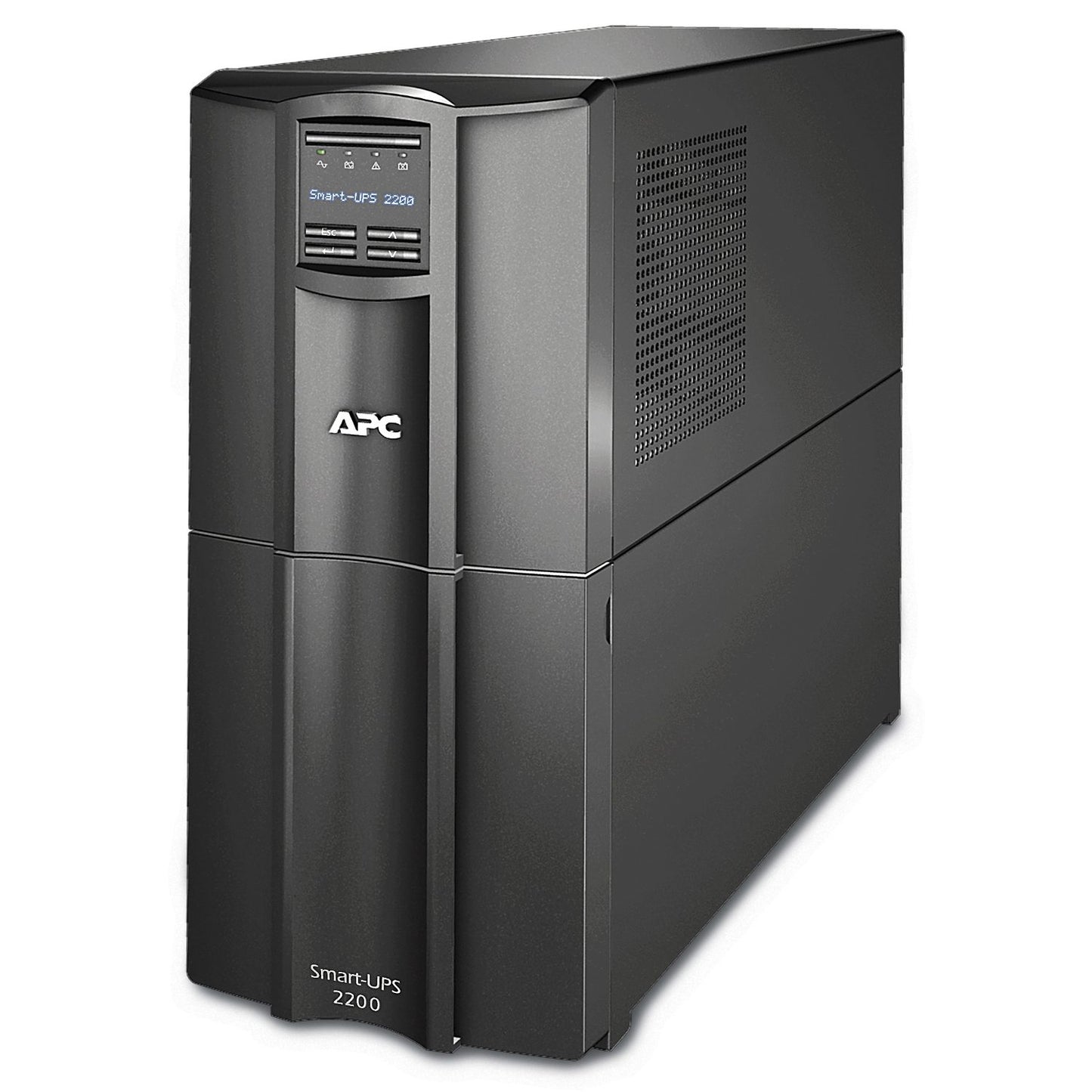 APC Smart-UPS SMT 2200VA Tower UPS — 120V, Line Interactive, SmartSlot, AVR + LCD, TAA Compliant