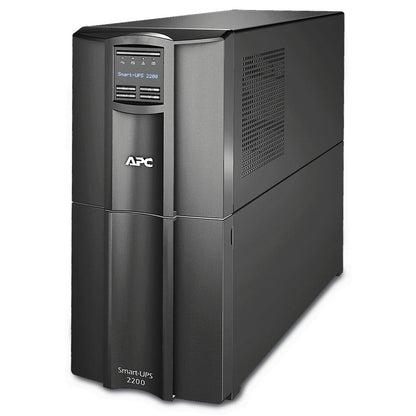 APC Smart-UPS SMT 2200VA Tower UPS — 120V, Line Interactive, SmartSlot, AVR + LCD, TAA Compliant