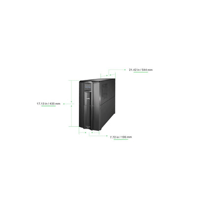 APC Smart-UPS SMT 3kVA Tower UPS — 120V, Line Interactive, SmartConnect, AVR + LCD