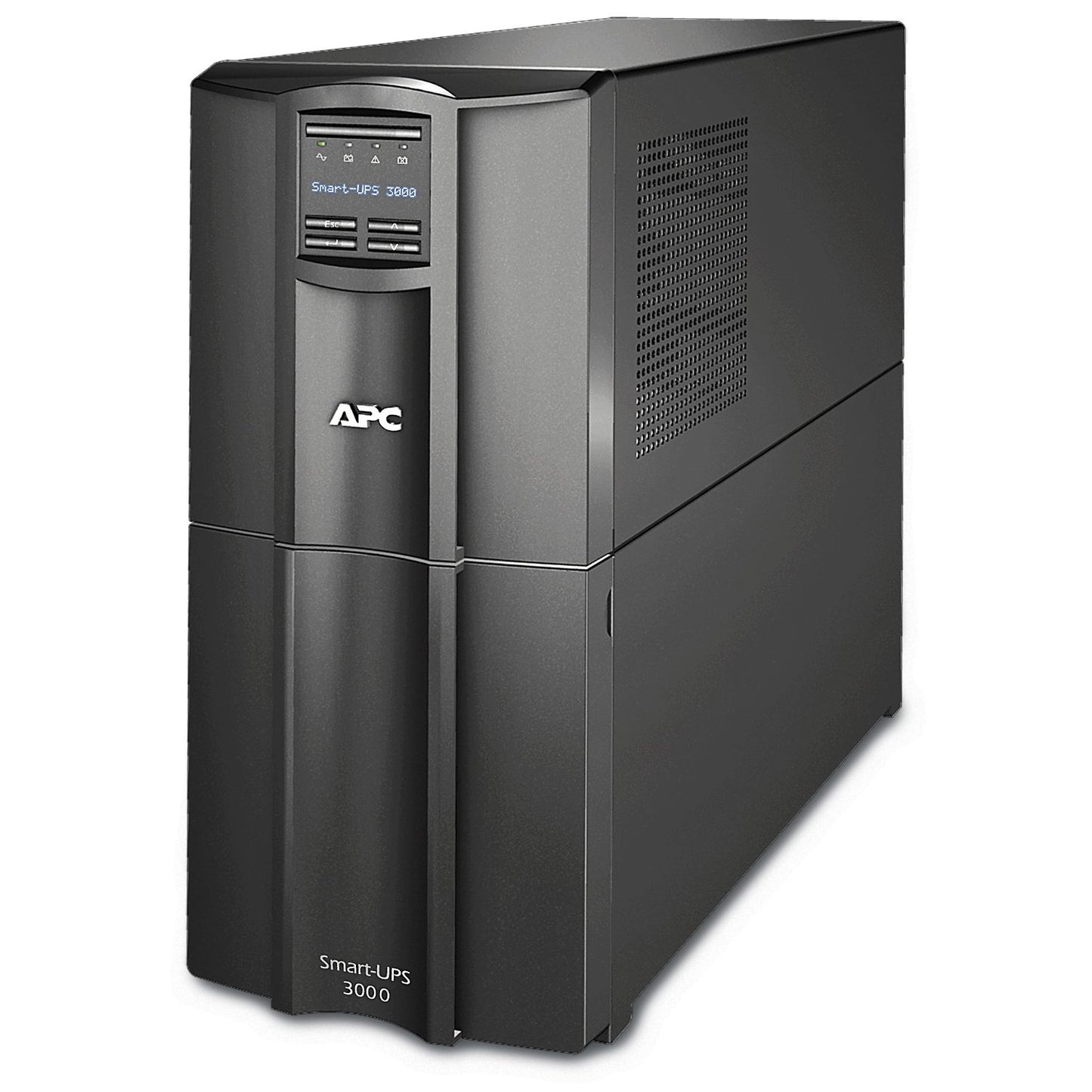 APC Smart-UPS SMT 3kVA Tower UPS — 120V, Line Interactive, SmartConnect, AVR + LCD, TAA Compliant