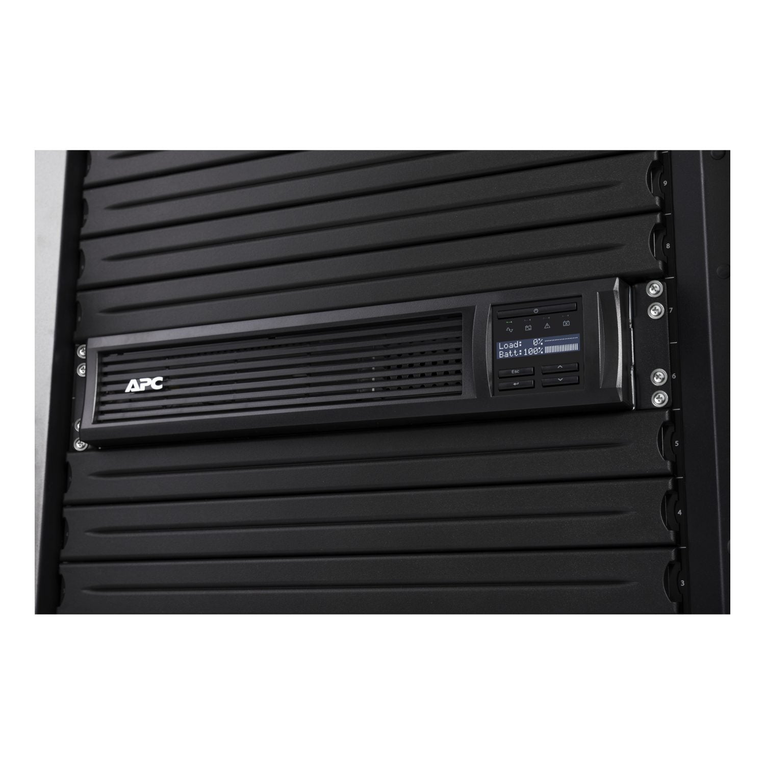 APC Smart-UPS SMT 3000VA 2U Rackmount UPS — 120V, Network Management Card Included, LCD