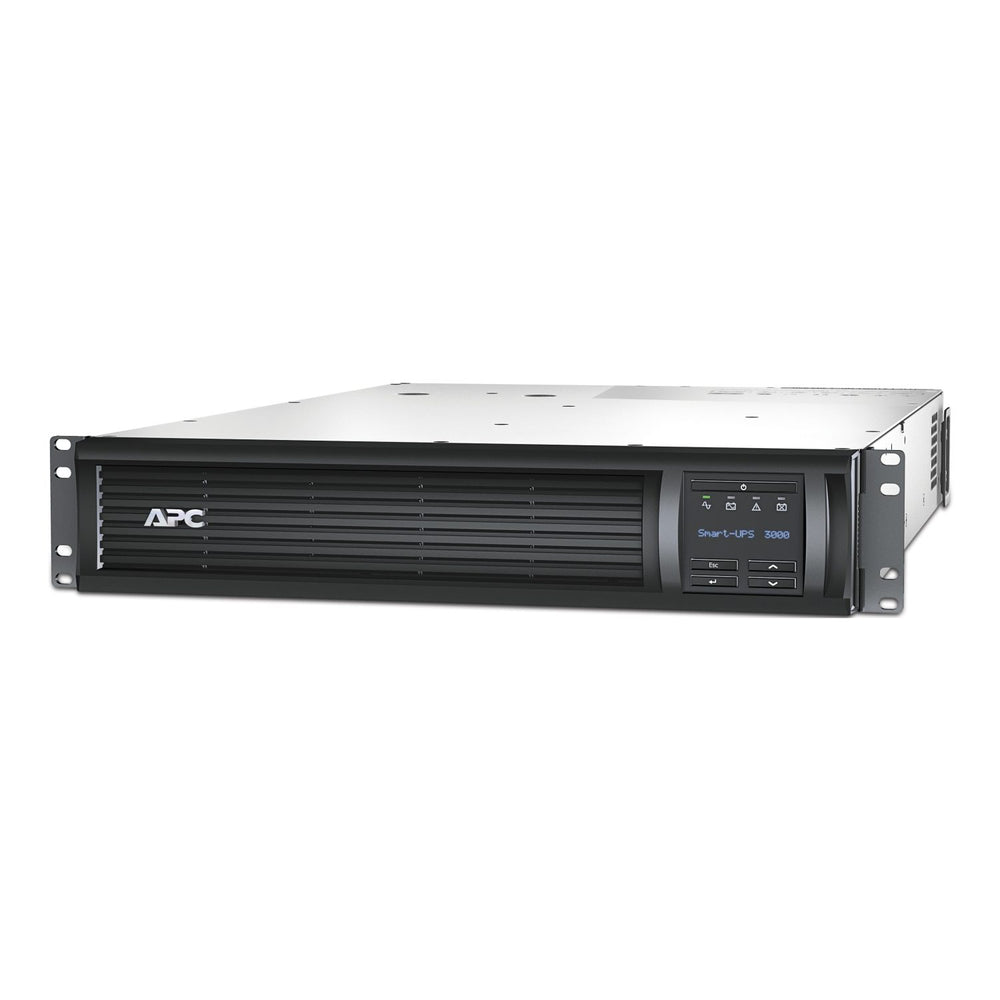 APC Smart-UPS SMT 3000VA 2U Rackmount UPS — 230V, IEC C13/C19 Outlets, SmartSlot, AVR, LCD