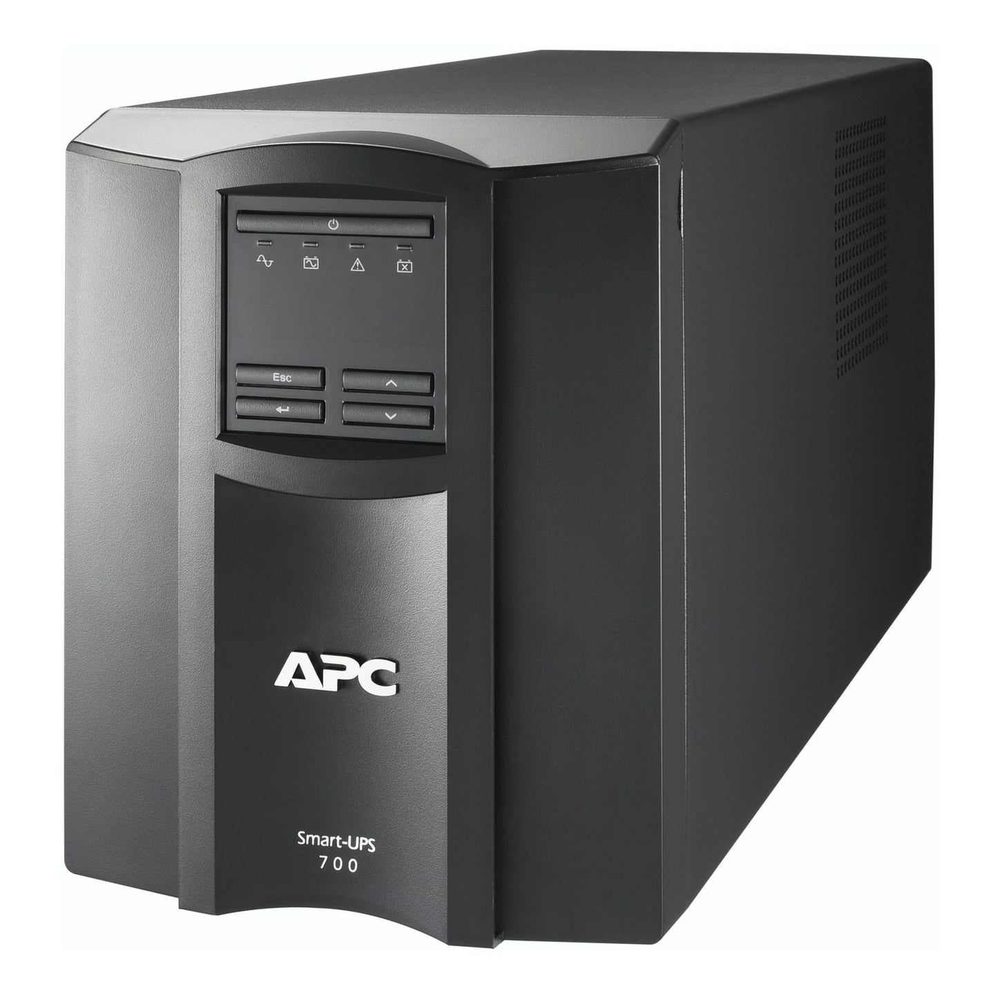 APC Smart-UPS SMT 700VA Tower UPS — 120V/230V Auto-Sense, SmartSlot, AVR, LCD