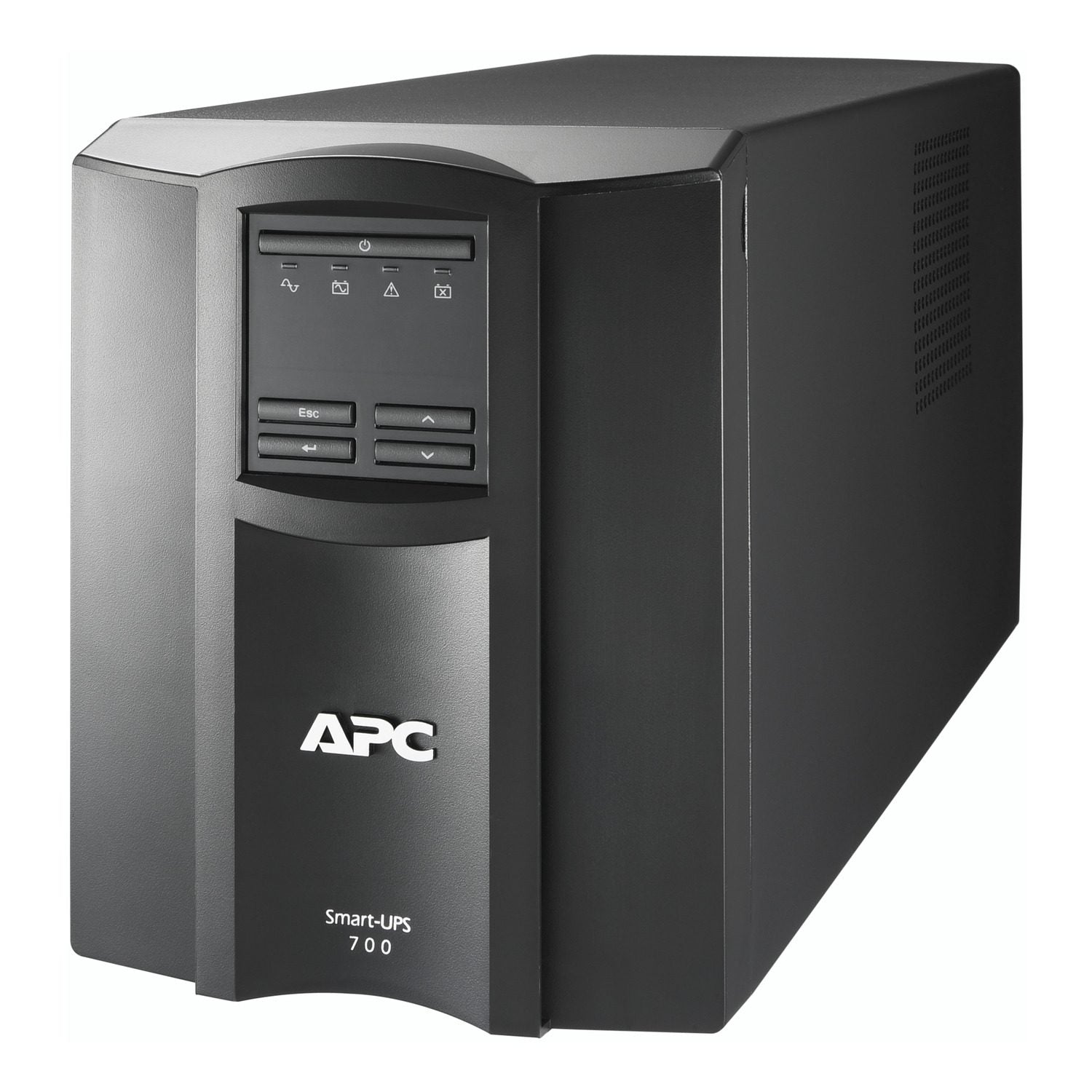 APC Smart-UPS SMT 700VA Tower UPS — 120V/230V Auto-Sense, SmartSlot, AVR, LCD