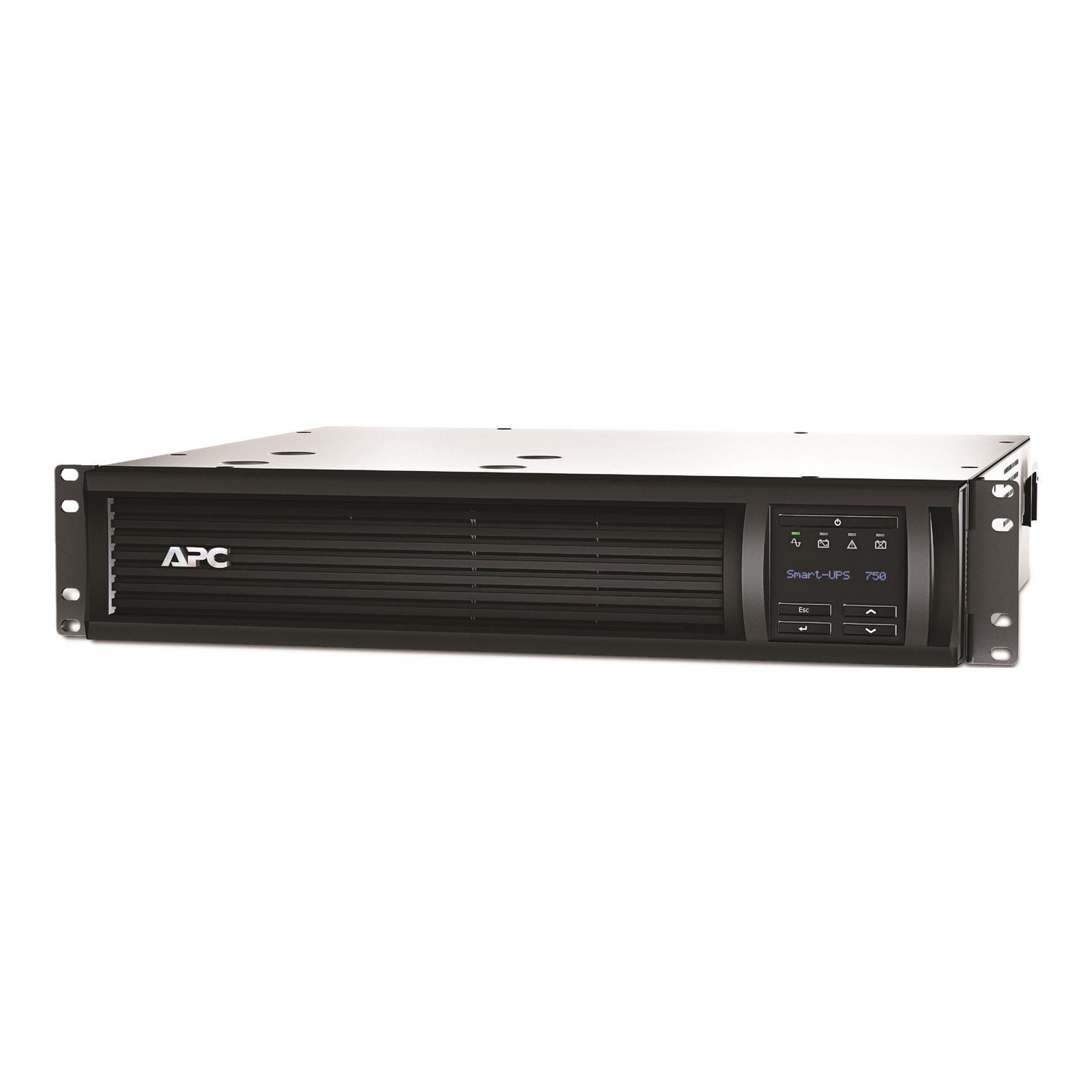 APC Smart-UPS SMT 750VA 2U Rackmount UPS — 120V, Line Interactive, SmartConnect, AVR + LCD