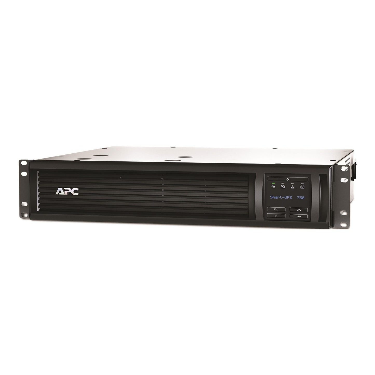 APC Smart-UPS SMT 750VA 2U Rackmount UPS — 120V, Line Interactive, SmartConnect, Network Card, AVR + LCD