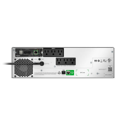 APC Smart-UPS SMT 1500VA Li-Ion 3U Rackmount UPS — 120V, Line Interactive, SmartConnect, Network Card
