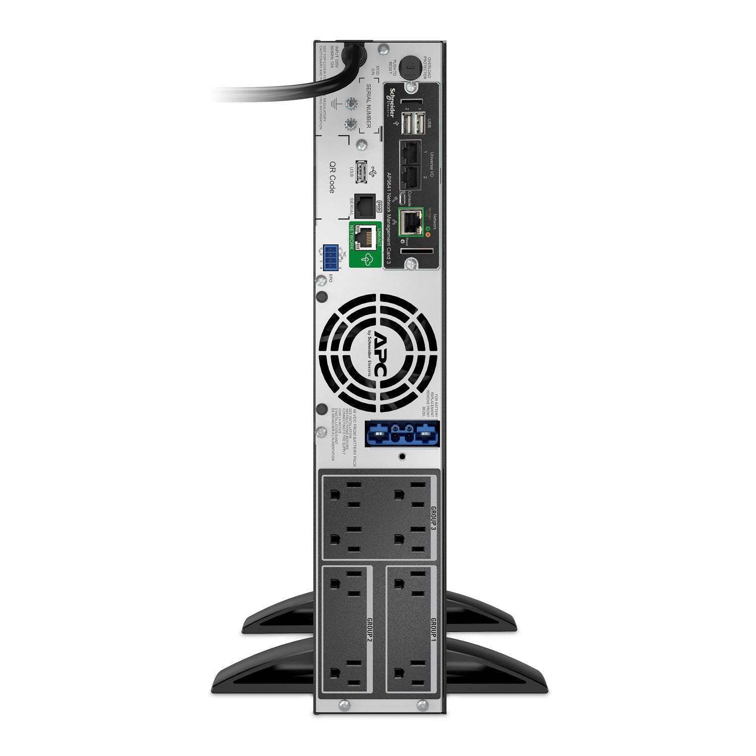 APC Smart-UPS X SMX 1500VA 2U Rack/Tower Convertible UPS — 120V, Network Card, Extended Runtime Capable, TAA Compliant