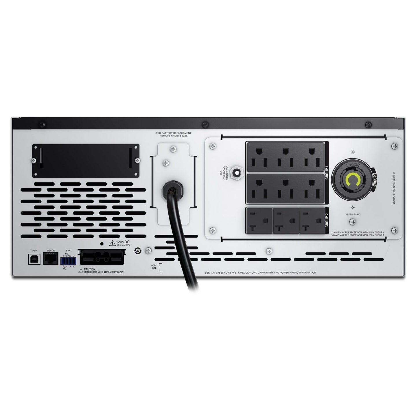 APC Smart-UPS X SMX 2kVA 4U Rack/Tower Convertible UPS — 120V (100-127V), SmartSlot, Extended Runtime Capable, TAA Compl